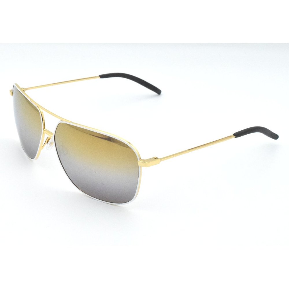 Maui Jim Kami MJ 778-05C Gold & White / Brown  Gold to Silver Mirror  Po…